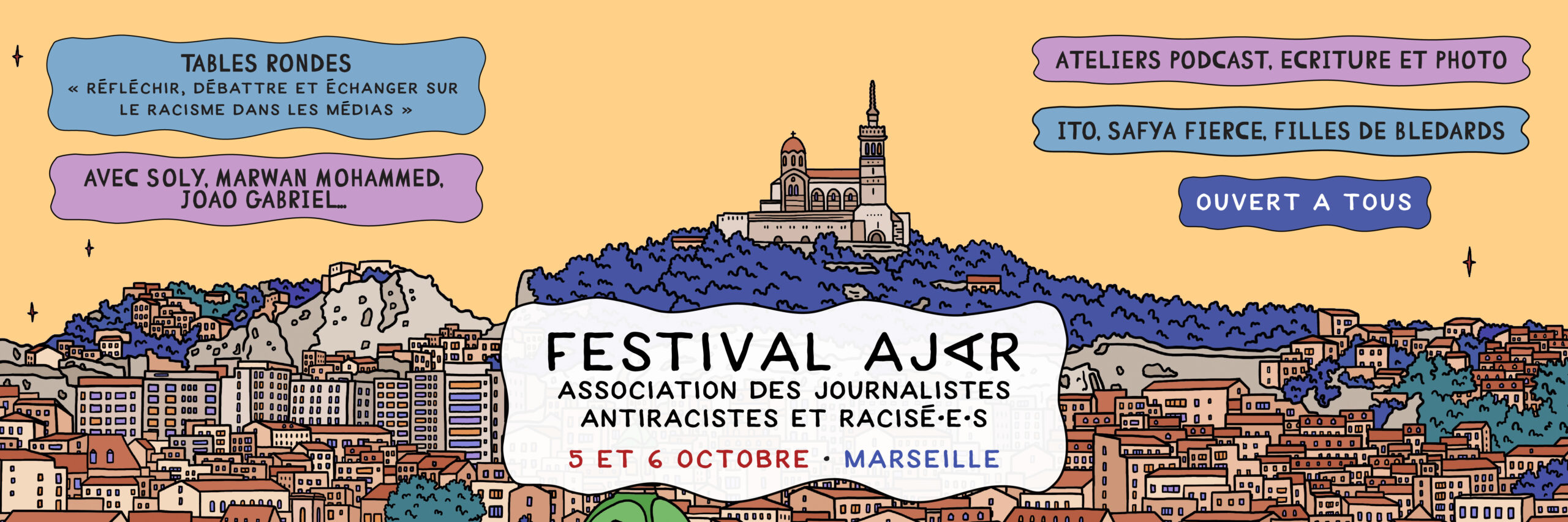 Festival AJAR 2024 - visuel