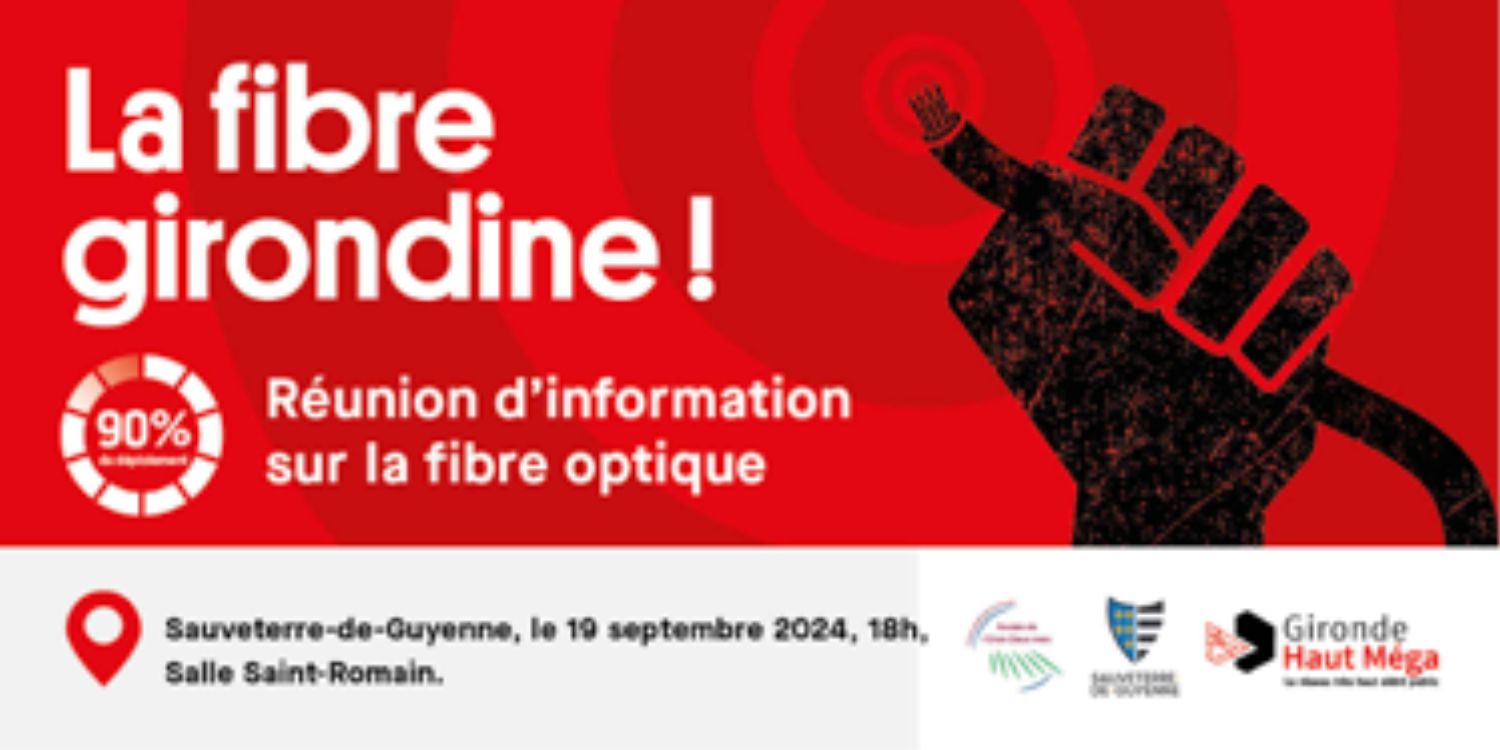 Cp Gironde - Fibre Optique